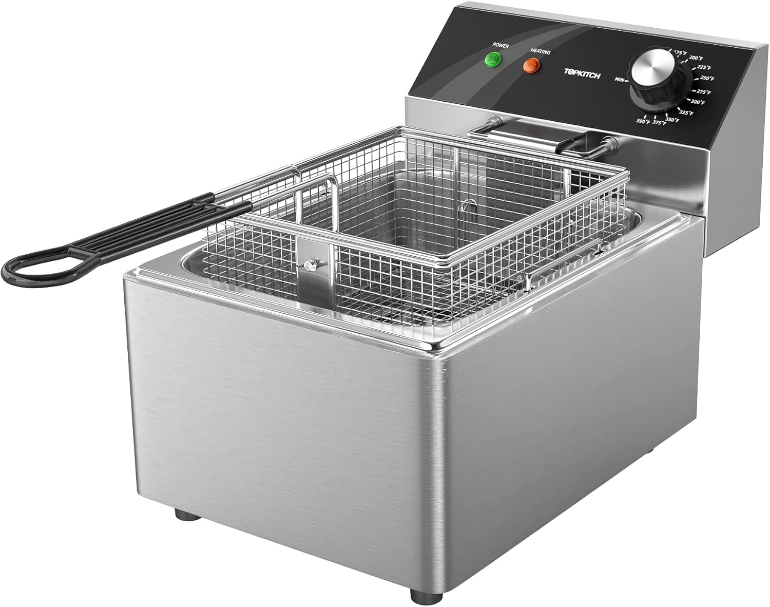 Effortless Home Frying: TOPKITCH 10L Electric Fryer
