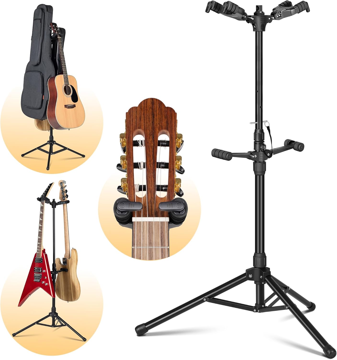 Double your Music: CAHAYA Guitar Stand