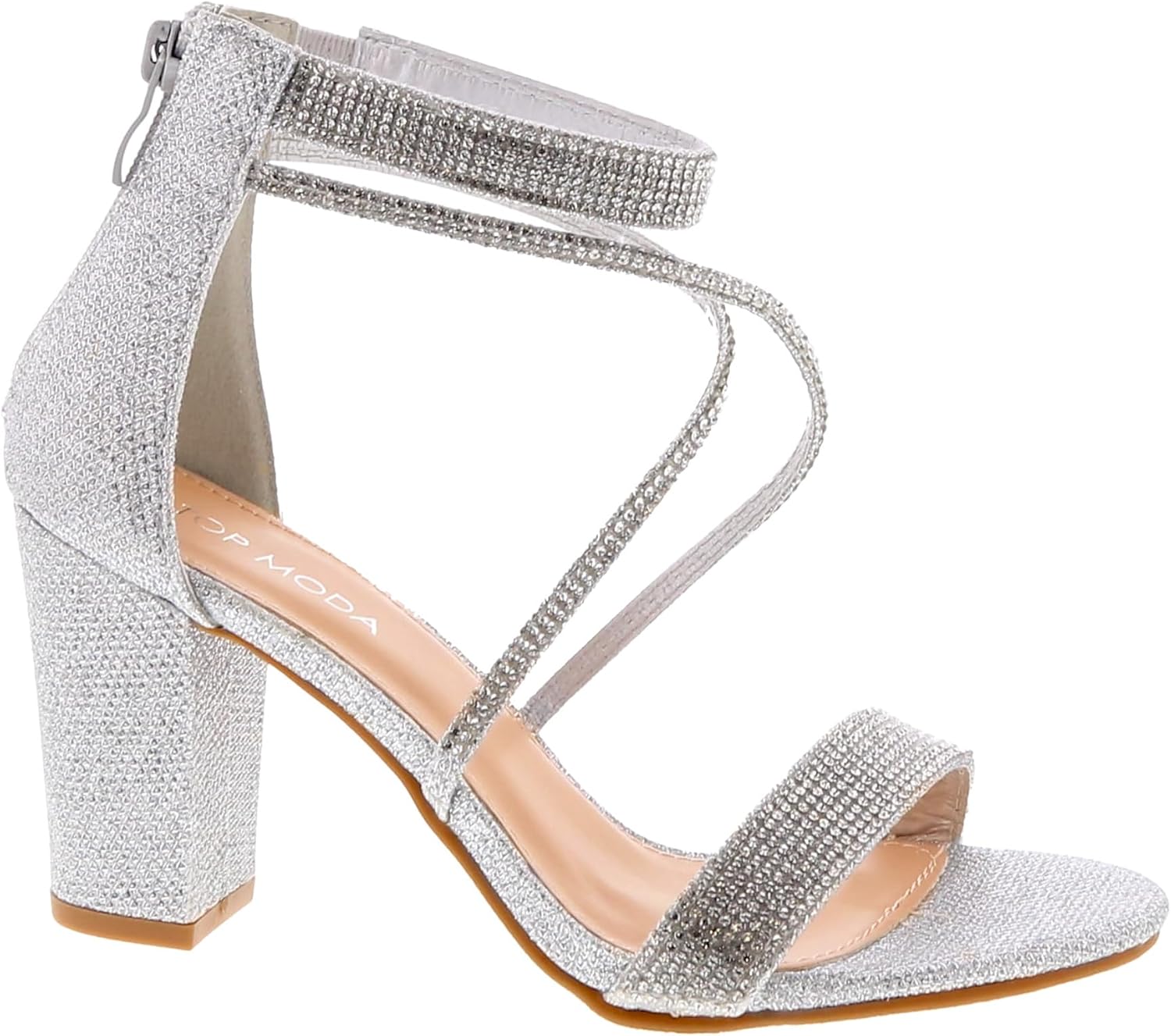 TOP Moda Rosa-66 Ankle Strap High Heel Sandals for Any Occasion