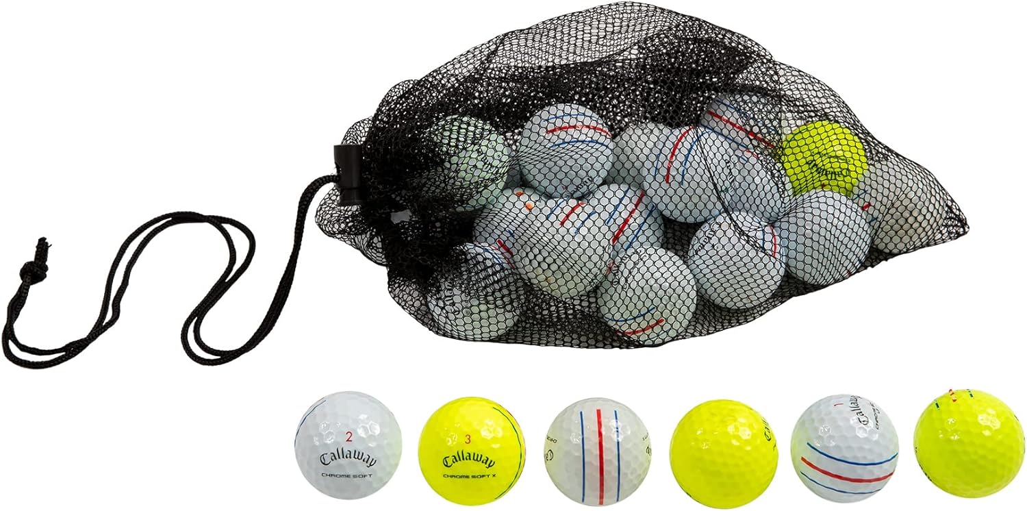 24 Recycled Callaway ERC Golf Balls - Good Condition!