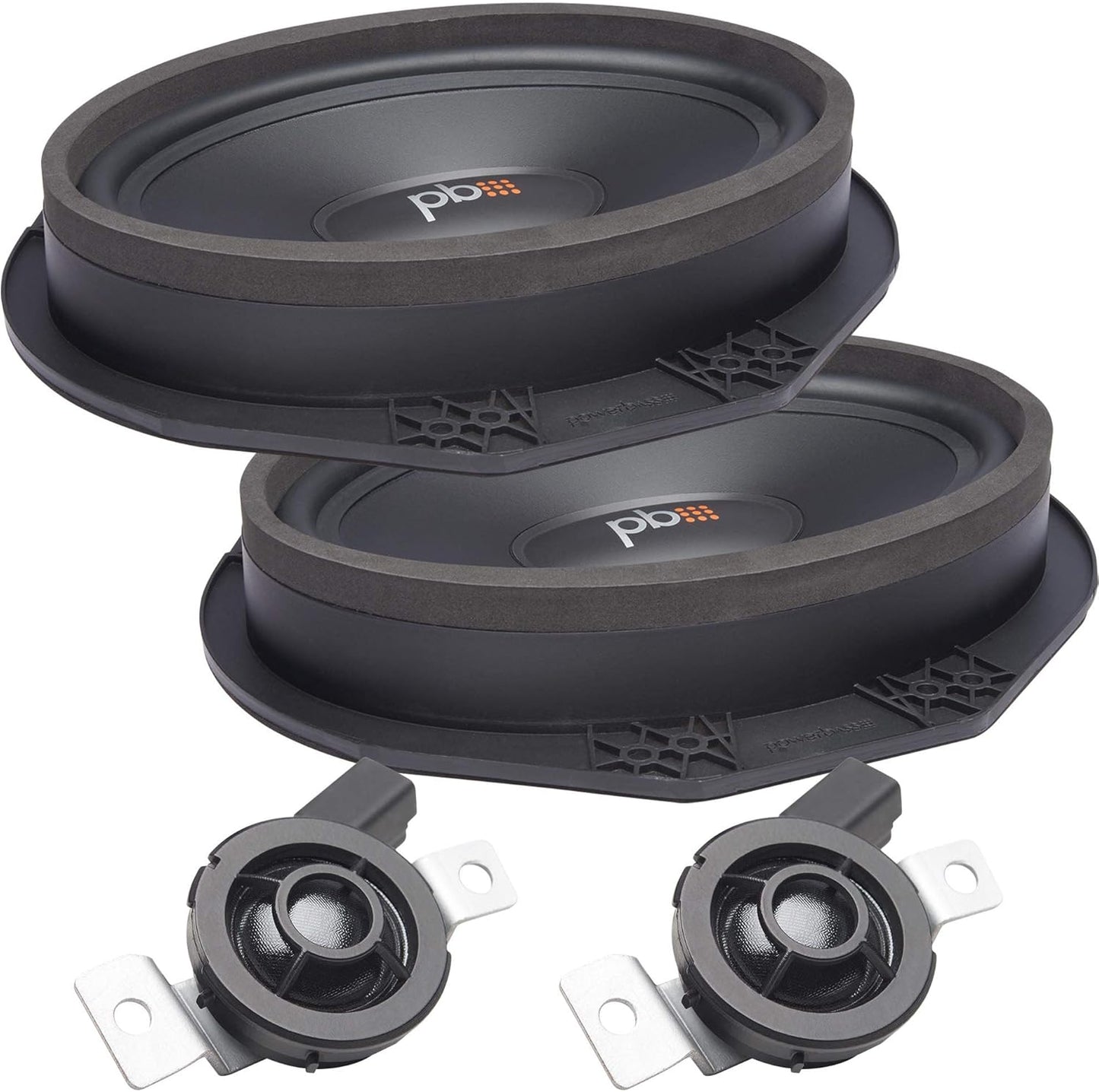 PowerBass OE69C-FD 6x9 Ford OEM Replacement Component Speakers