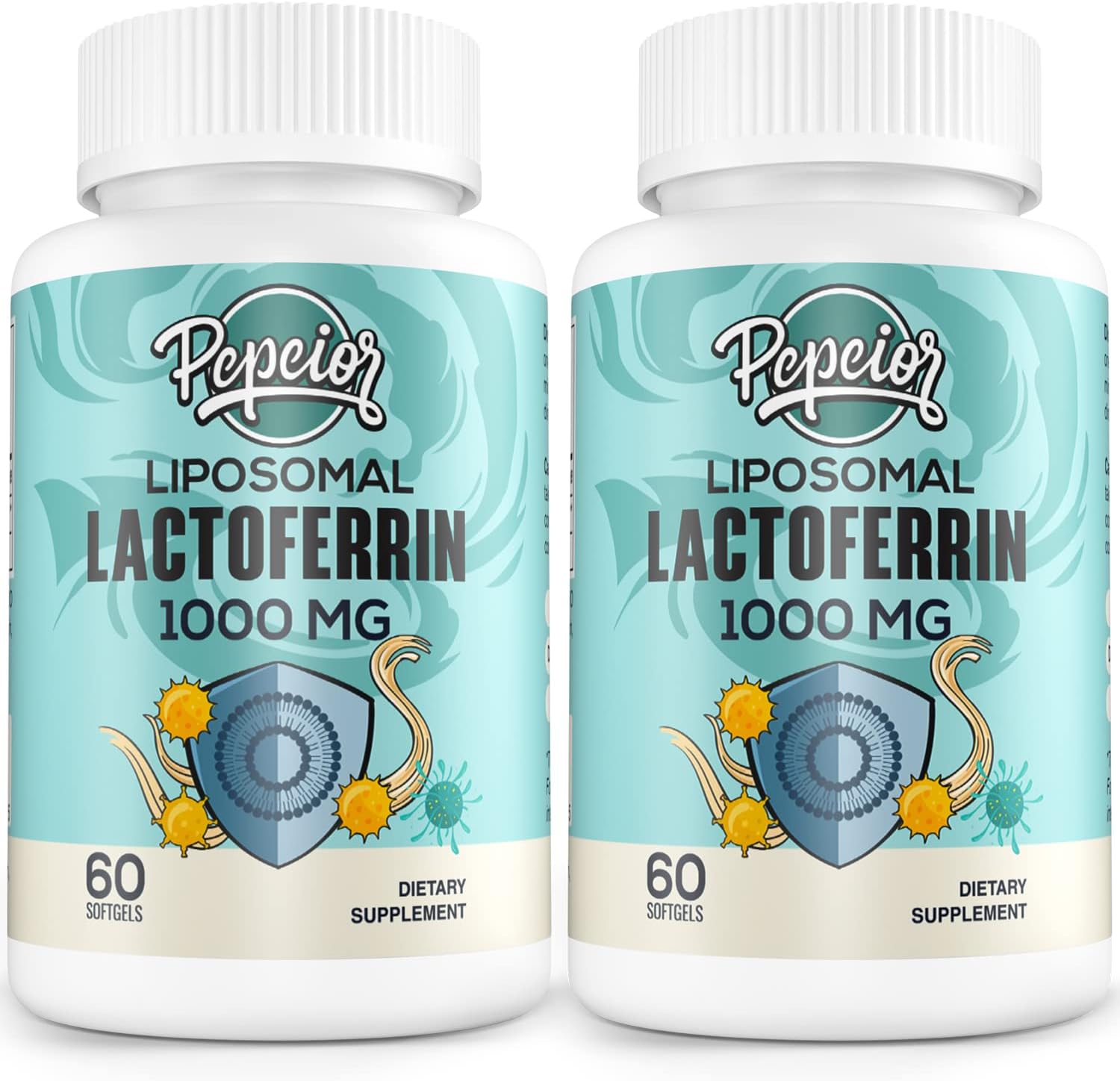 Liposomal Bovine Lactoferrin 1000 mg for Immune Support
