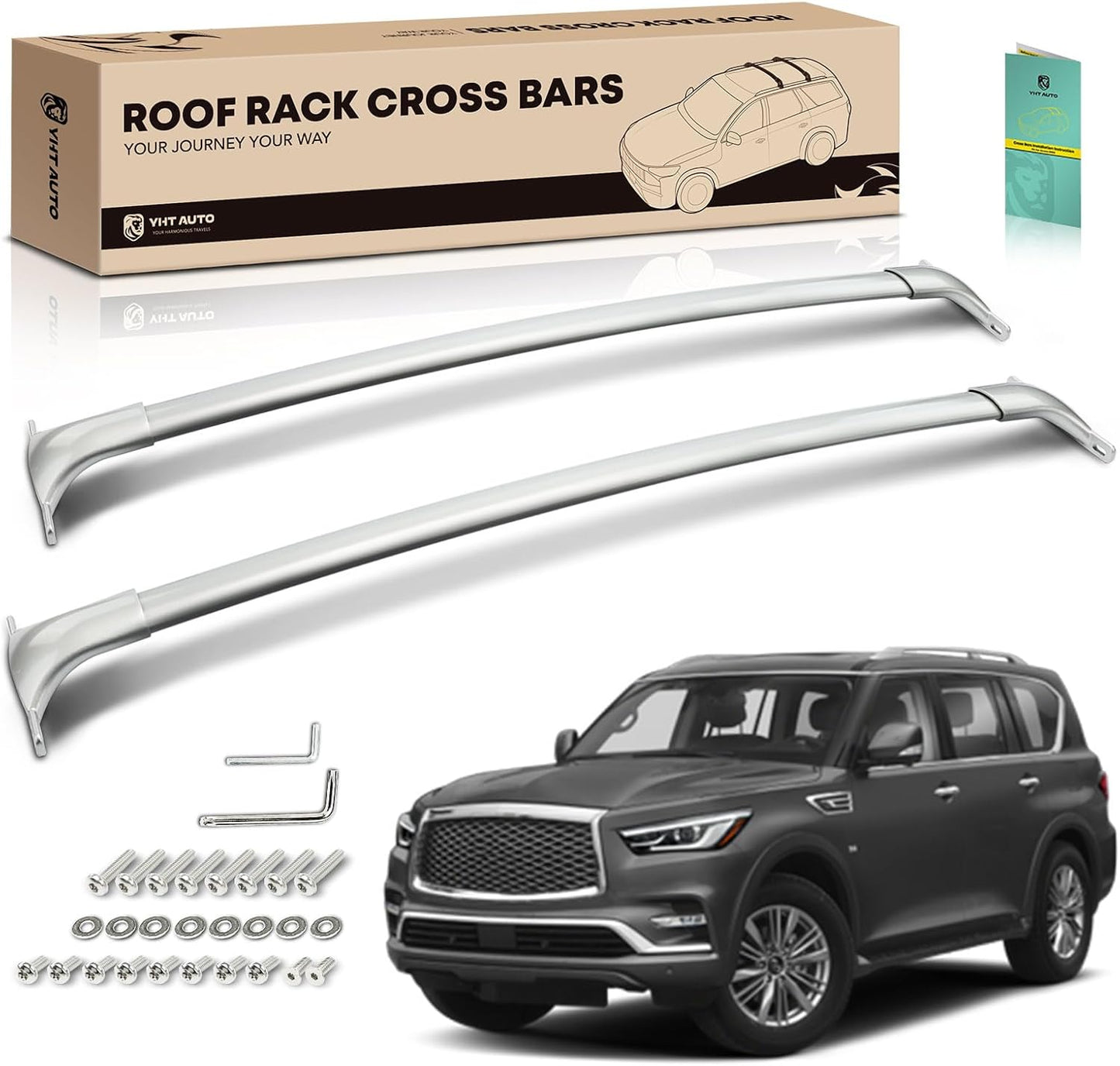 Infinity QX Roof Rack: 165 Lbs Aluminum Alloy