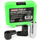 Oxygen Sensor Socket Set 22mm O2 Wrench Kit - Compact Access Tool