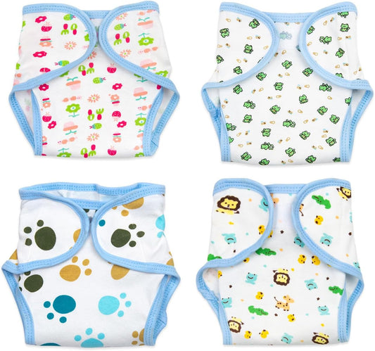Babyfere Reusable Diapers Set for 17-22 Inch Reborn Dolls