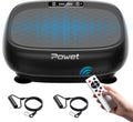 POWET Vibration Plate Exercise Machine - Compact Whole Body Trainer