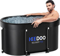 Upgrade XL 129 Gal Oval Ice Bath Tub for Athletes - Recovery Plunge