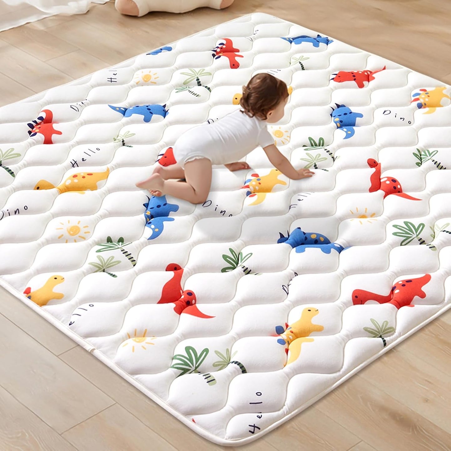 Odorless Premium Foam Baby Play Mat for Safe Infant Crawling