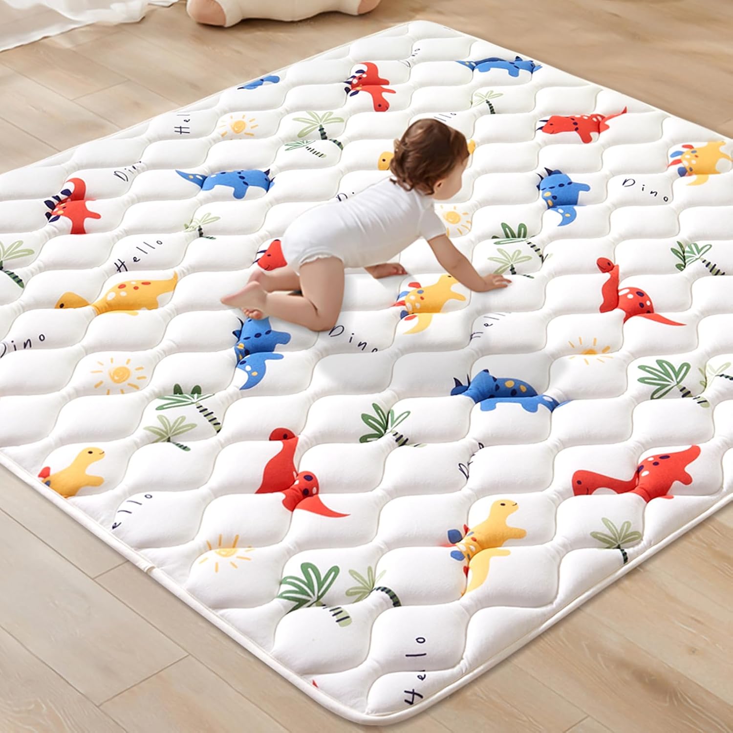 Odorless Premium Foam Baby Play Mat for Safe Infant Crawling