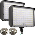 Dusk to Dawn 150W Outdoor LED Flood Light - Bright, Adjustable