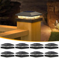 Solar Post Cap Lights for 4x4 Posts - Warm White 8-Pack
