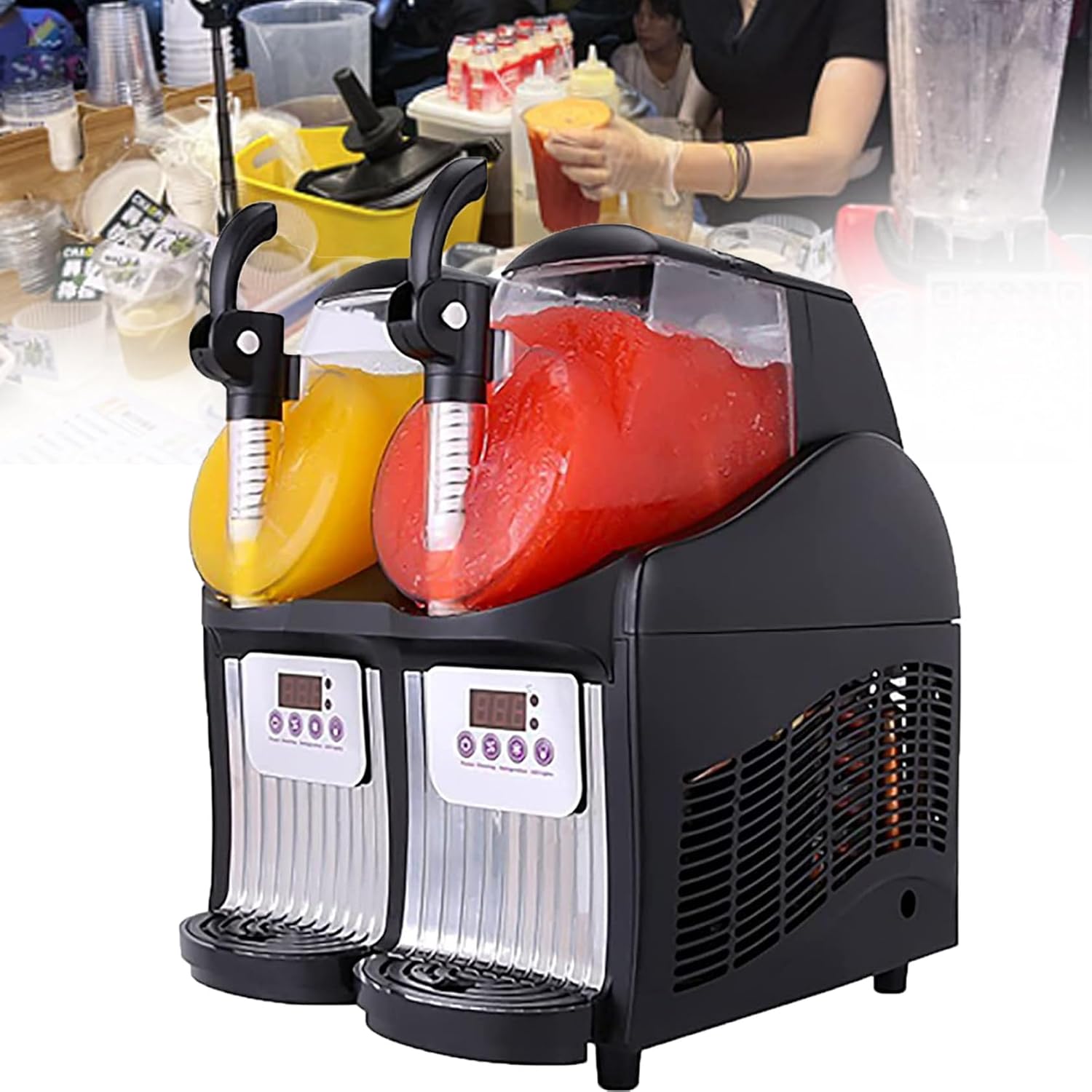 Portable 5L Ice Slush Machine - Perfect for Parties!
