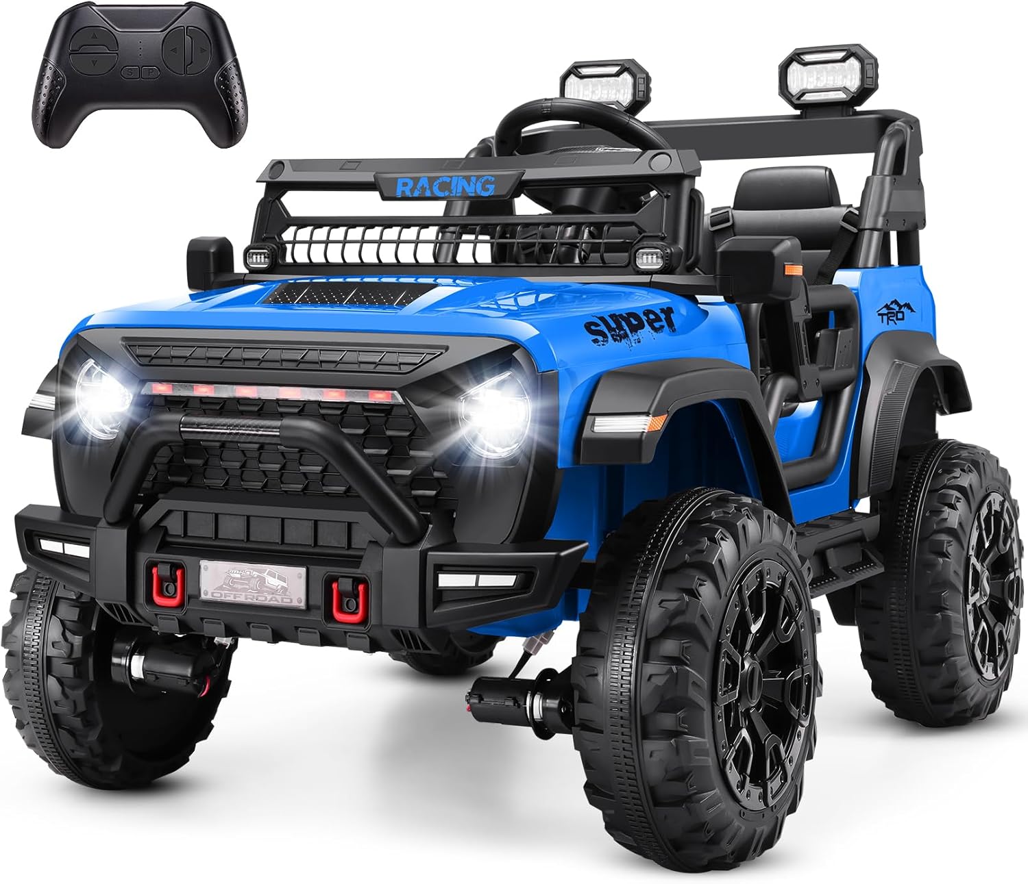 Hikole 24V 2 Seater Ride-on Car for Kids with Remote Control