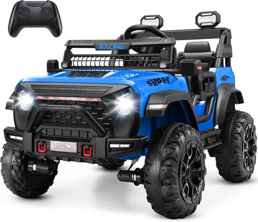 Hikole 24V 2 Seater Ride-on Car for Kids with Remote Control