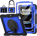 iPad Pro 13 Inch Case 2024 M4 Heavy Duty Shockproof - Rotating Handle