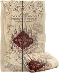 Harry Potter Marauder's Map Silky Touch Throw Blanket - Cozy Gift