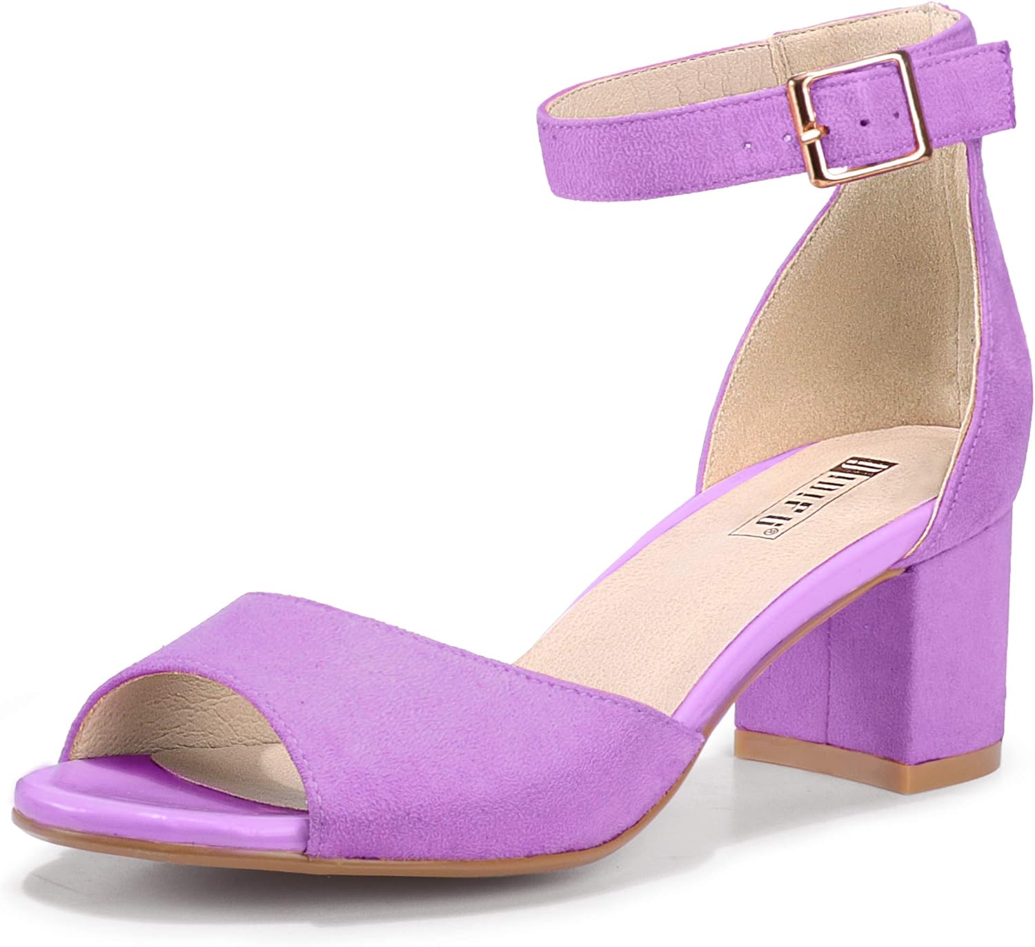 IDIFU Women's Candie Low Block Heels Sandals for Every Occasion