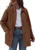 Faux Suede Jacket Women Fall Fashion 2025 - Lightweight Shacket 4-6