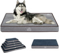 VANKEAN Dog Bed Reversible Crate Pad with Orthopedic Foam - Cozy