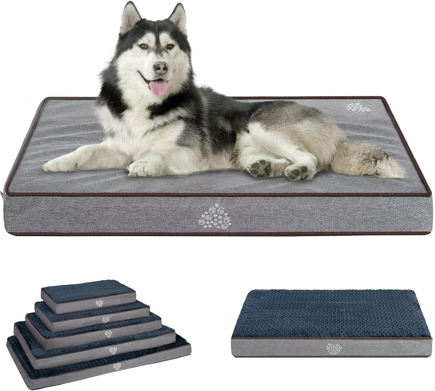 VANKEAN Dog Bed Soft Crate Pad Mat for Ultimate Comfort