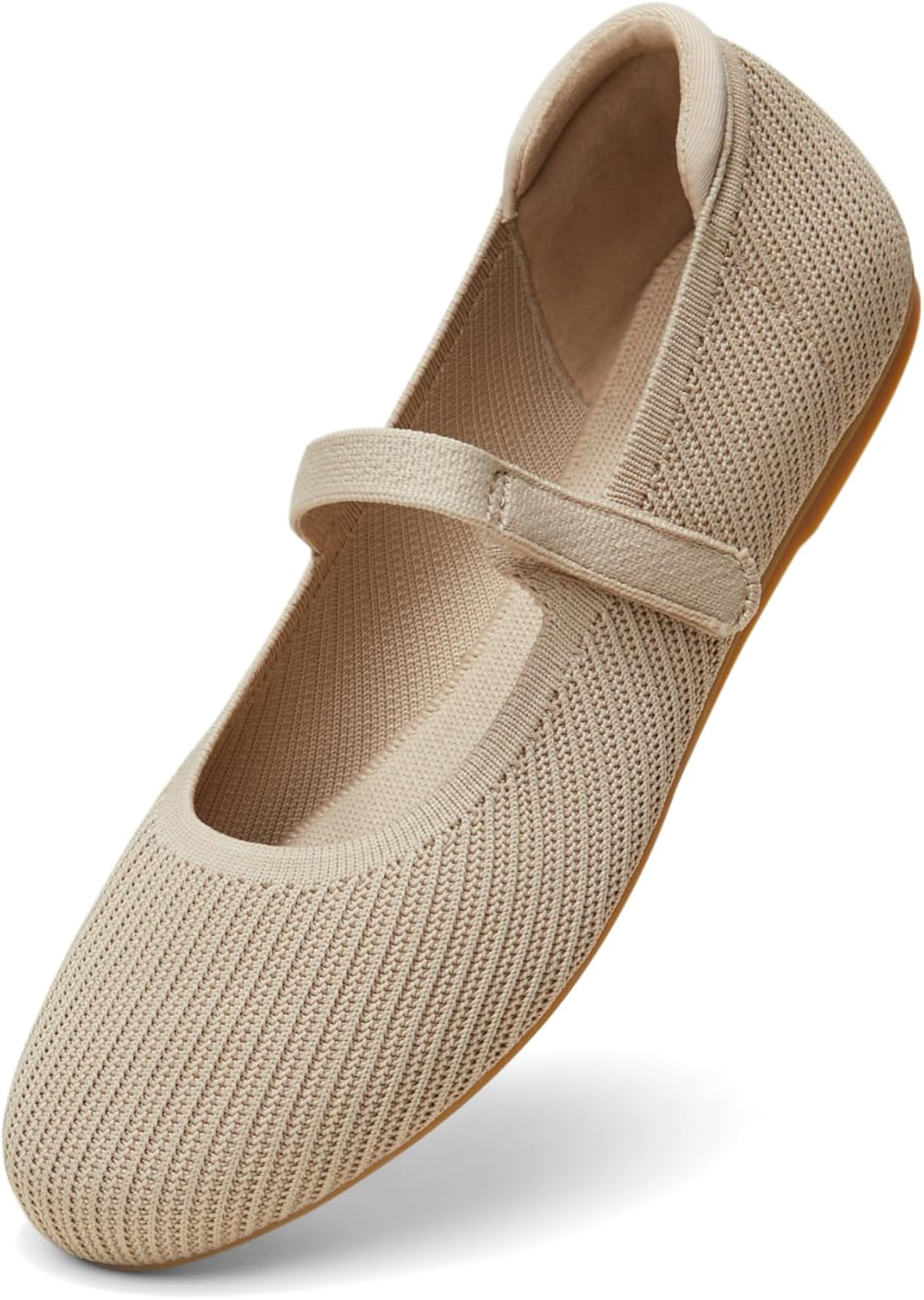 Comfortable Mary Jane Ballet Flats for Women with Adjustable Straps