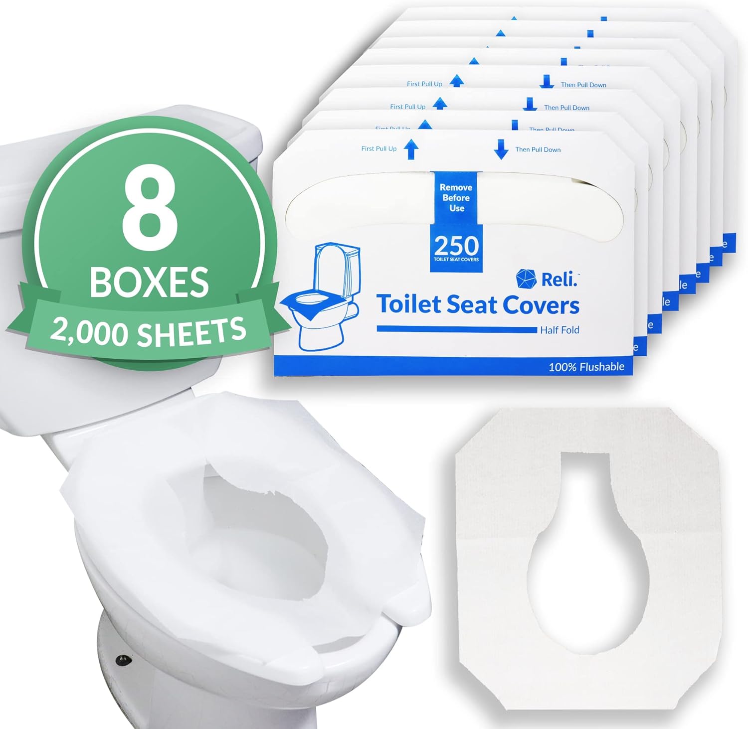 Disposable Toilet Seat Covers for Hygiene and Convenience