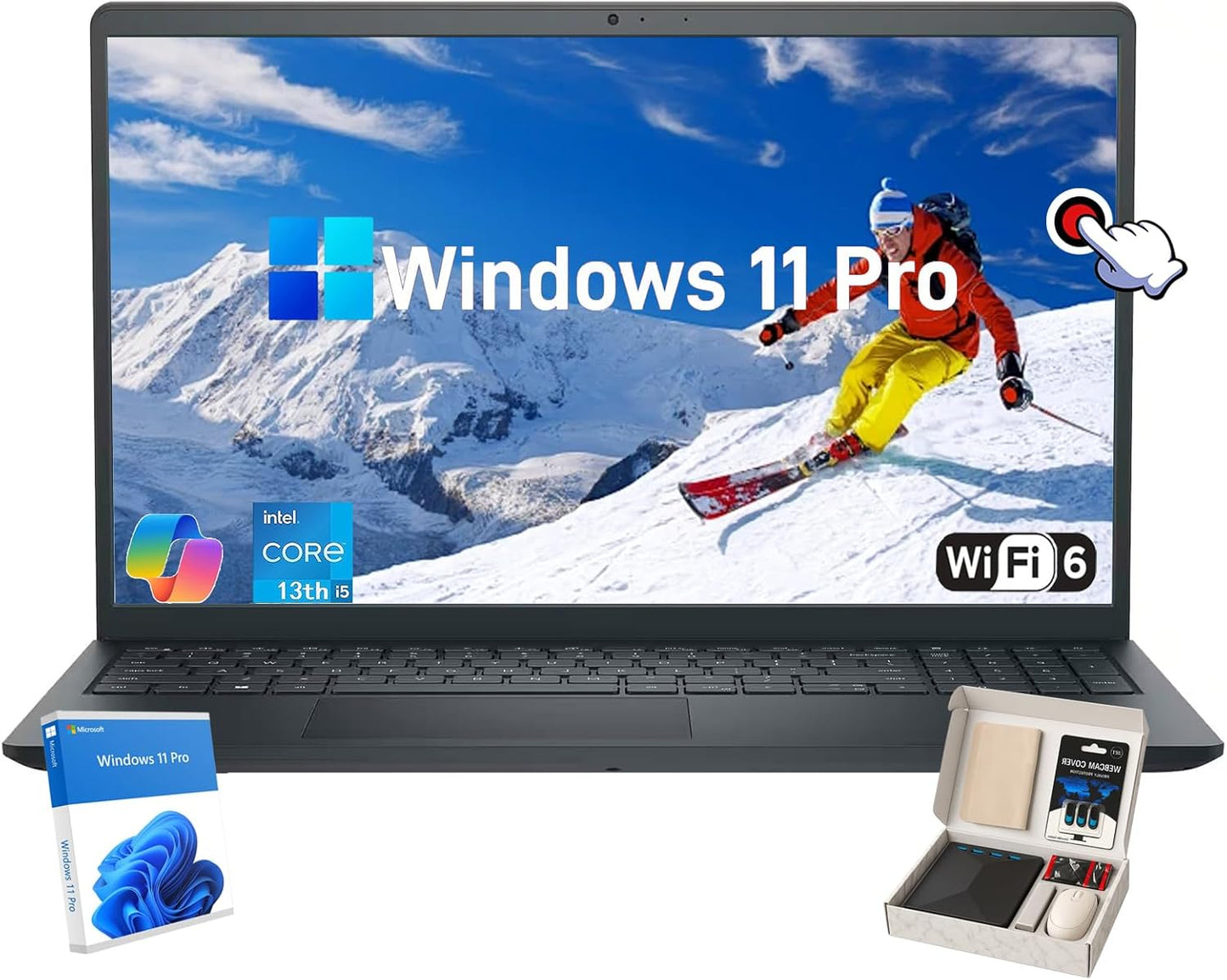 Dell Inspiron 15 Touchscreen Laptop with 15.6in FHD Display