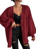 Oversized Cardigan Sweaters for Women - Cozy Lightweight Open Front
