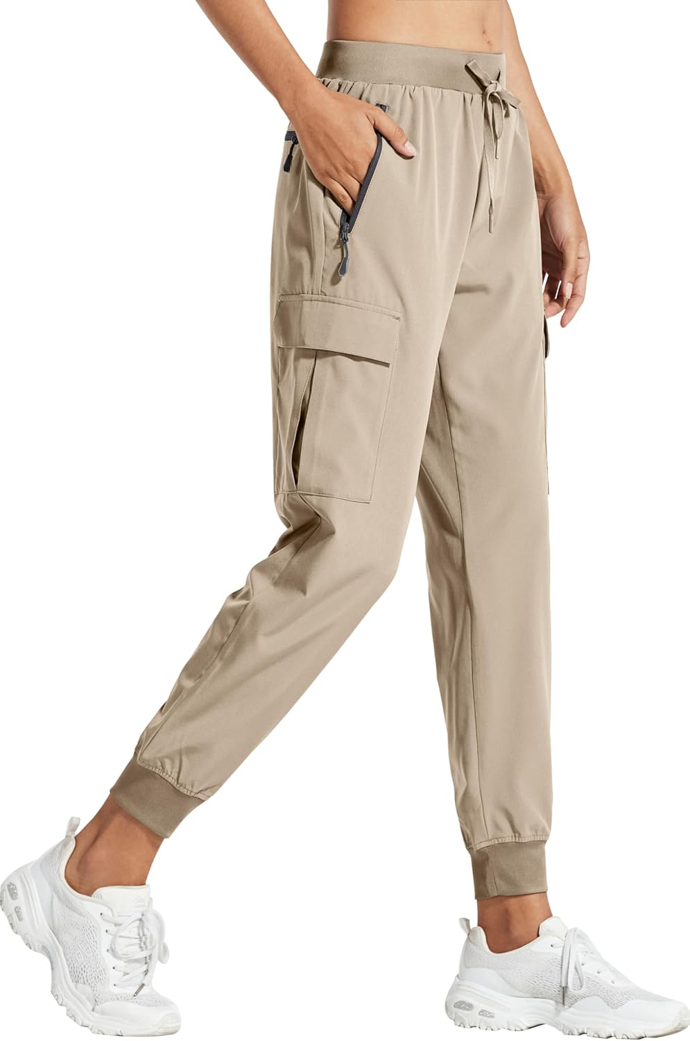 Libin Women's Cargo Joggers Lightweight Quick Dry Hiking Pants
