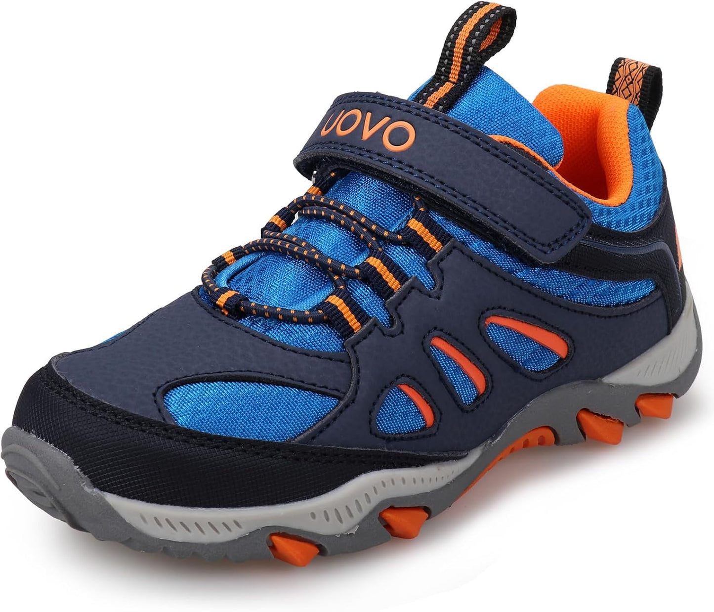 UOVO Boys Water Resistant Hiking Boots - Non Slip & Anti Collision - Sizes 9.5 Toddler to 4.5 Big Kids