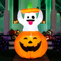 Joiedomi 5 FT Halloween Inflatable Ghost in Pumpkin - Bright Yard