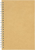 Soft Cover Spiral Notebook Journal - Portable Blank Sketch Pad