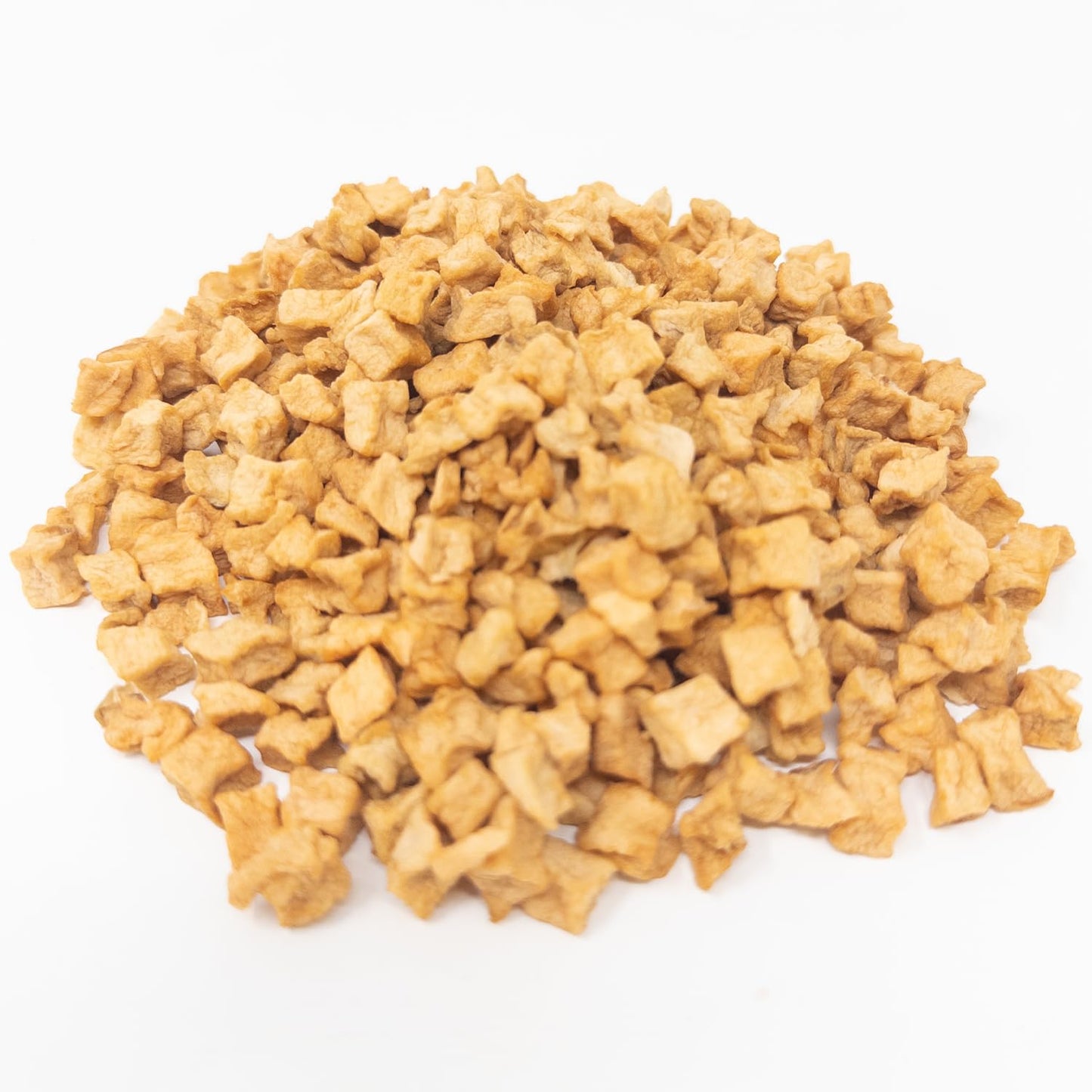 Dried Apple Dices - Freshly Peeled, Chewy, No Added Sugar