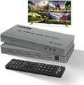 4K@60Hz HDMI Multi-Viewer Switch 4x1 - Seamless Multiviewer