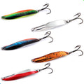 Fishing Spoons Lures Set 5pcs - Versatile Casting Spoon Lures