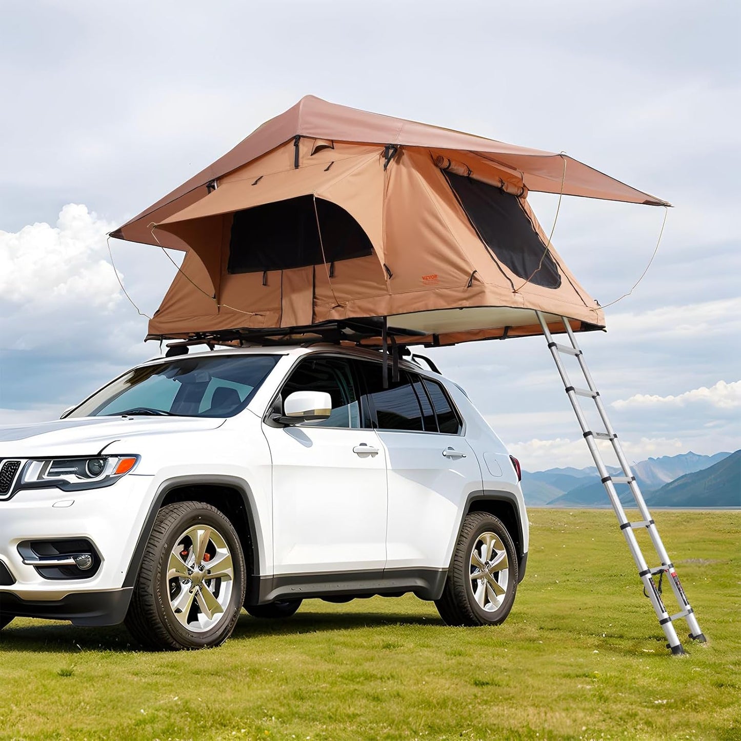 VEVOR Hard Shell Roof Tent - Ultimate Comfort & Convenience