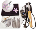 Flower Making Kit Electric Fabric Flower Maker - 18 Heads for Detailed