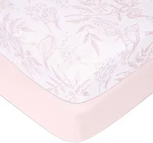 aden + anais Essentials Classic Poplin Crib Sheets for Nursery