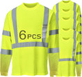 High Visibility Safety Shirts for Men with Front Pocket - Hi Vis
