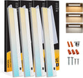 Under Cabinet Lighting 24in 4-Pack - Dimmable 3-Color LED