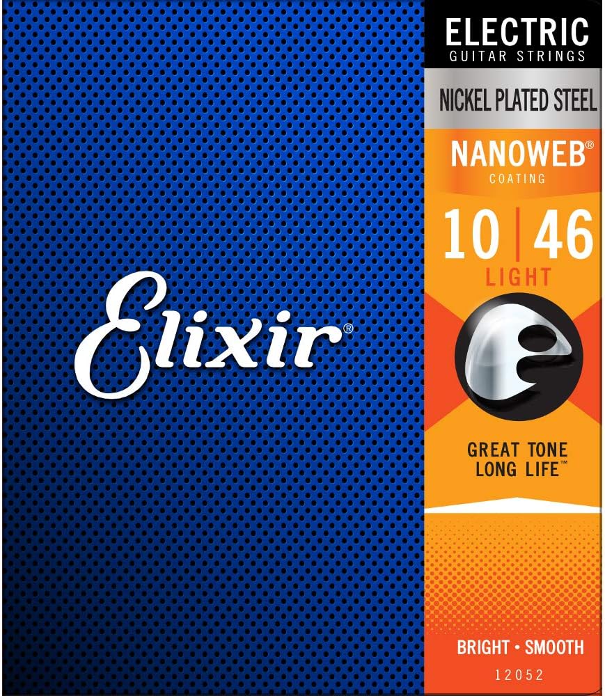 Elixir Nanoweb Electric Guitar Strings 3 Pack Light 10-46 Review