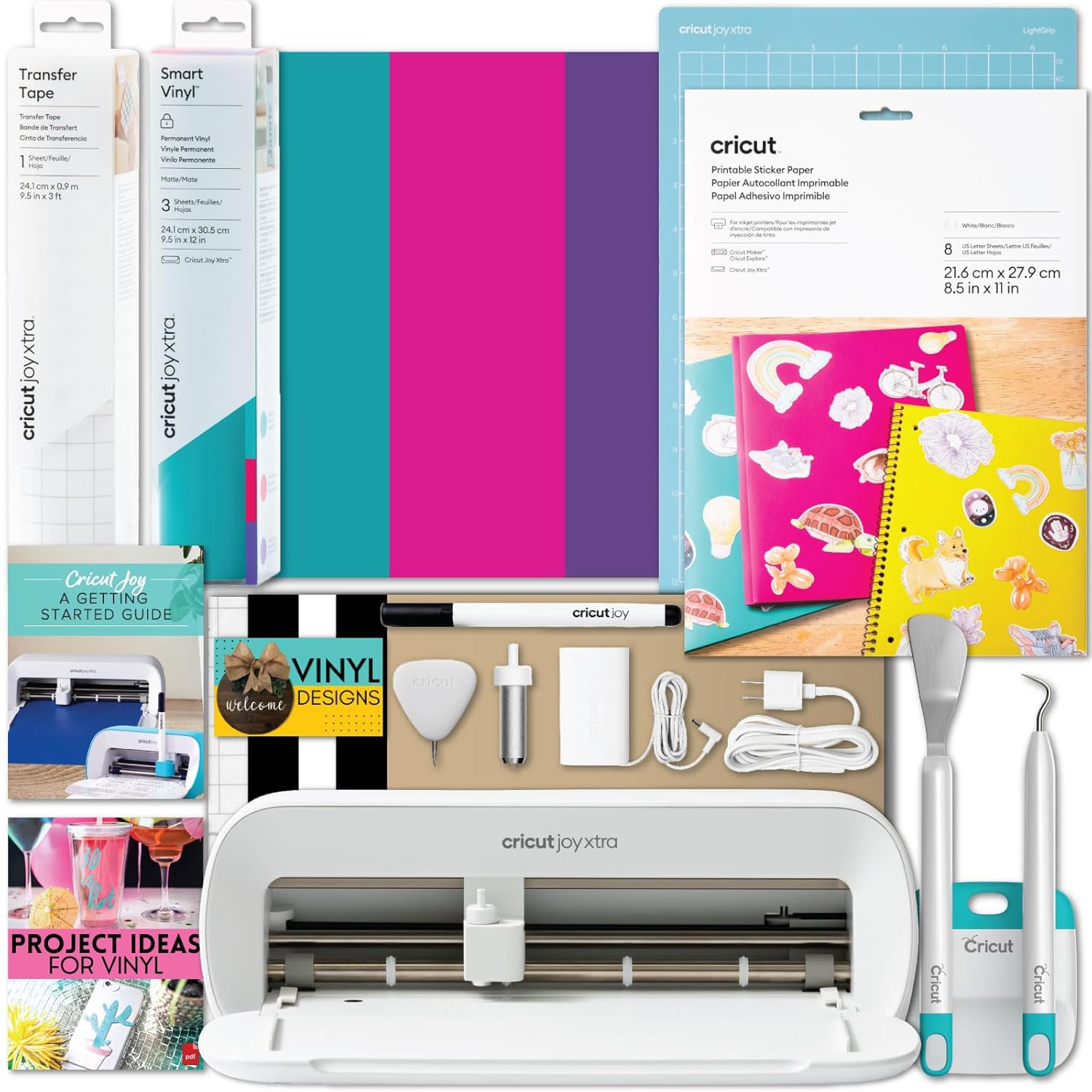 Cricut Joy Xtra Machine Bundle for Ultimate Sticker Making Fun