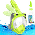 Kids Snorkel Mask Full Face Snorkel Mask for Kids 4-16 - Safe 180 HD
