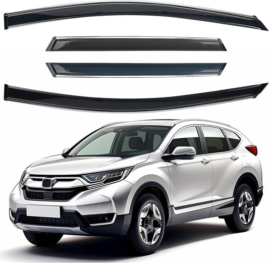 Shatterproof Out-Channel Window Deflectors for Honda CR-V
