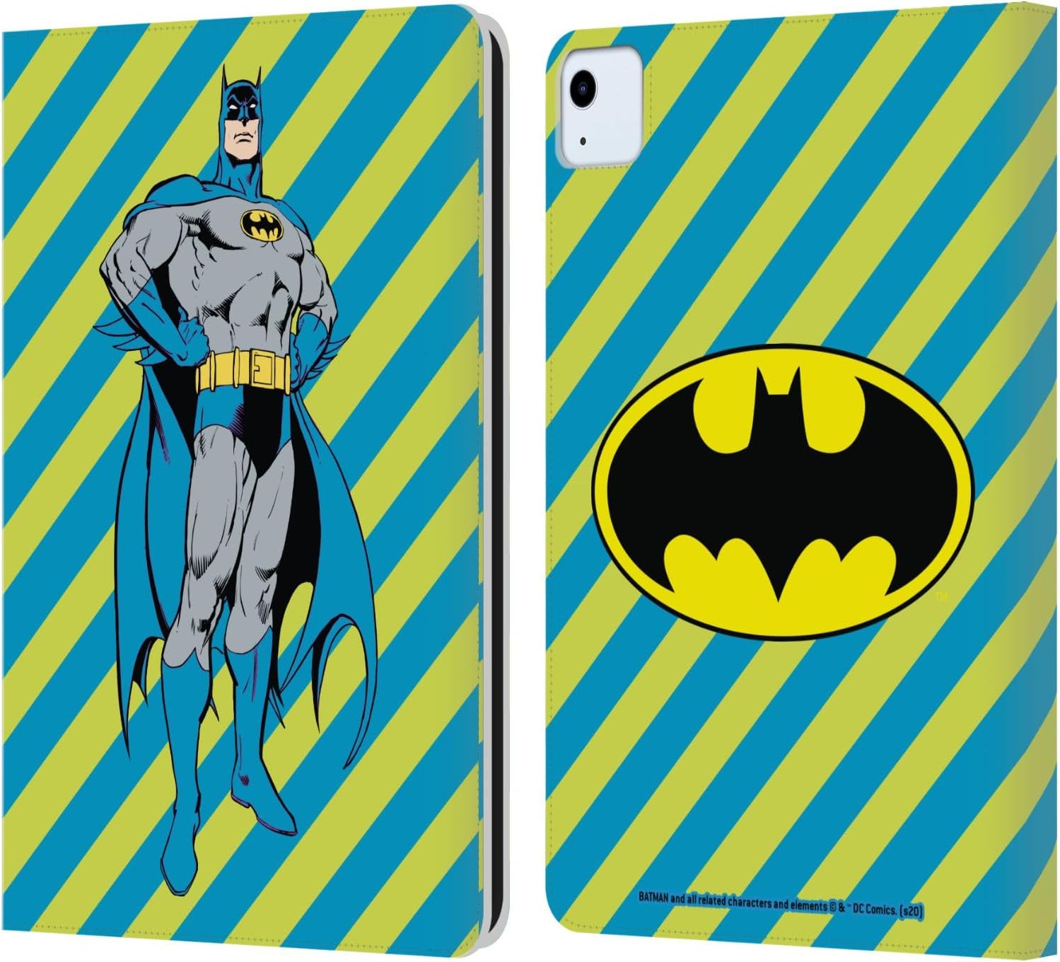 Batman DC Comics Vintage Fashion Leather Wallet Case for iPad Air