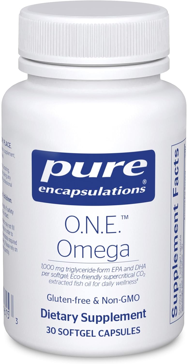 O.N.E. Omega Fish Oil Supplement for Heart and Joint Health