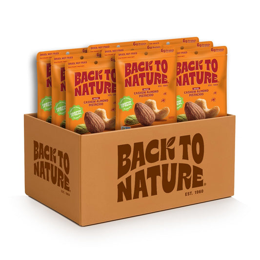 Back to Nature Premium Nut Mix - Cashew, Almond & Pistachio Blend