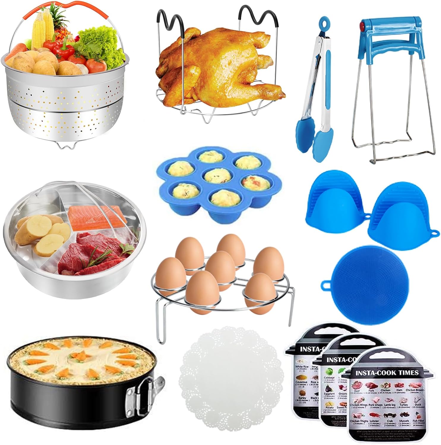 Essential Accessories for Instant Pot - 73 PCS Set for Cooking
