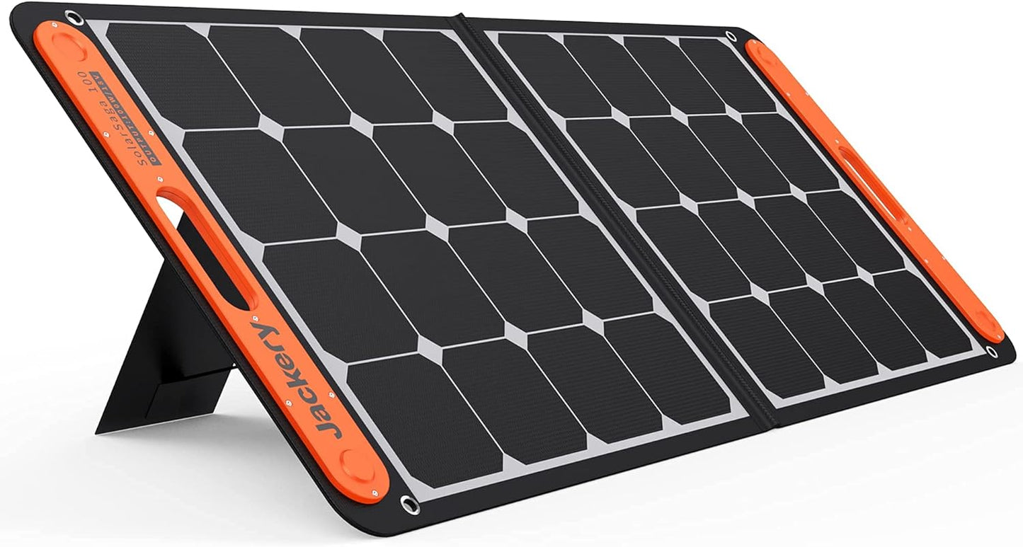 Renewed Jackery SolarSaga 100W: Portable Solar Power