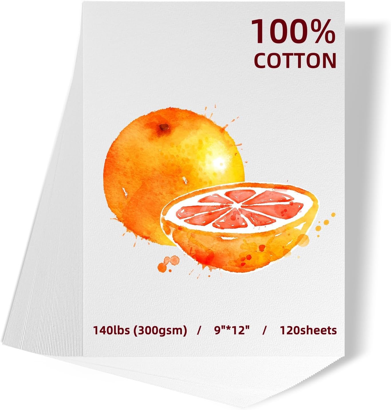 FEITAKE Watercolor Paper Bulk Pack for Artists and Students
